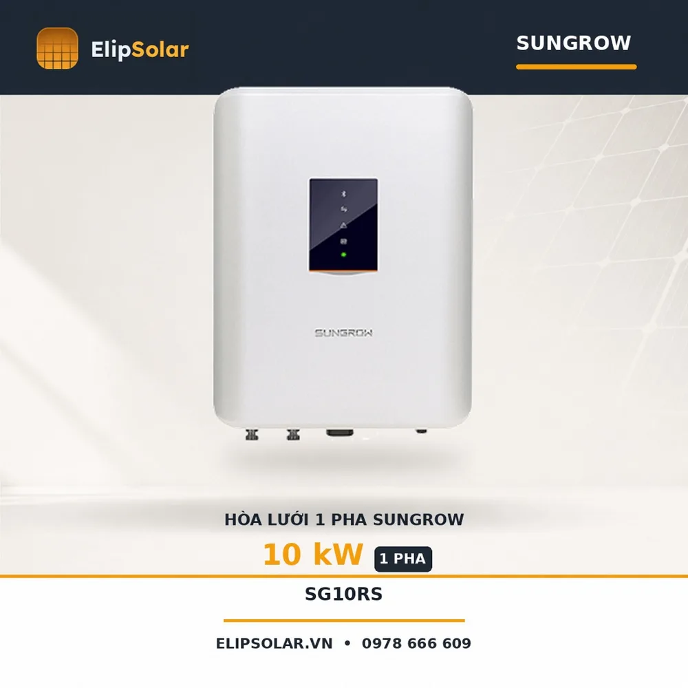 Biến tần hòa lưới Sungrow 10kW SG10RS — ảnh 1