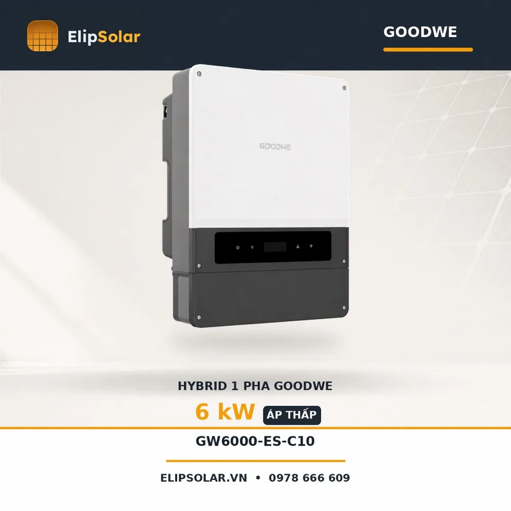Biến tần Hybrid GoodWe 6kW GW6000-ES-C10 — ảnh 1