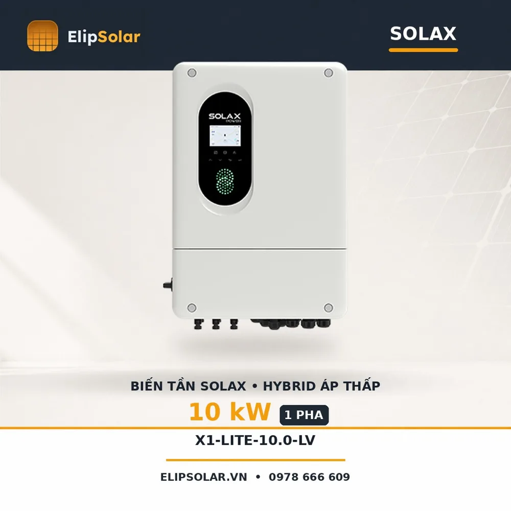 Biến tần Hybrid SolaX 10kW X1-Lite-10.0-LV — ảnh 1