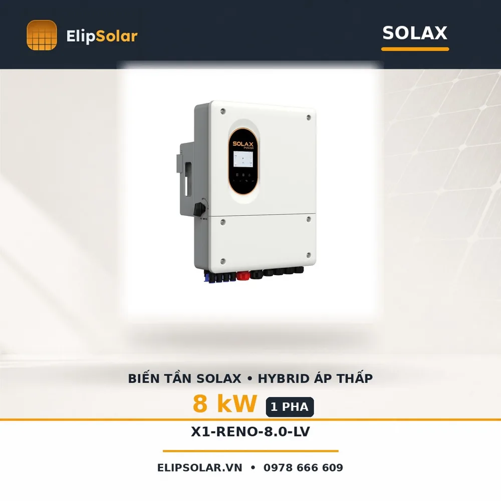 Biến tần Hybrid SolaX 8kW X1-RENO-8.0-LV — ảnh 1