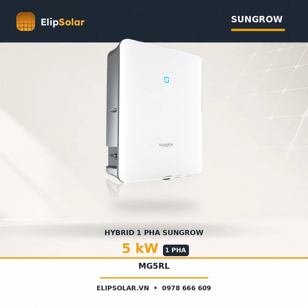 Biến tần Hybrid Sungrow 5kW MG5RL — ảnh 1