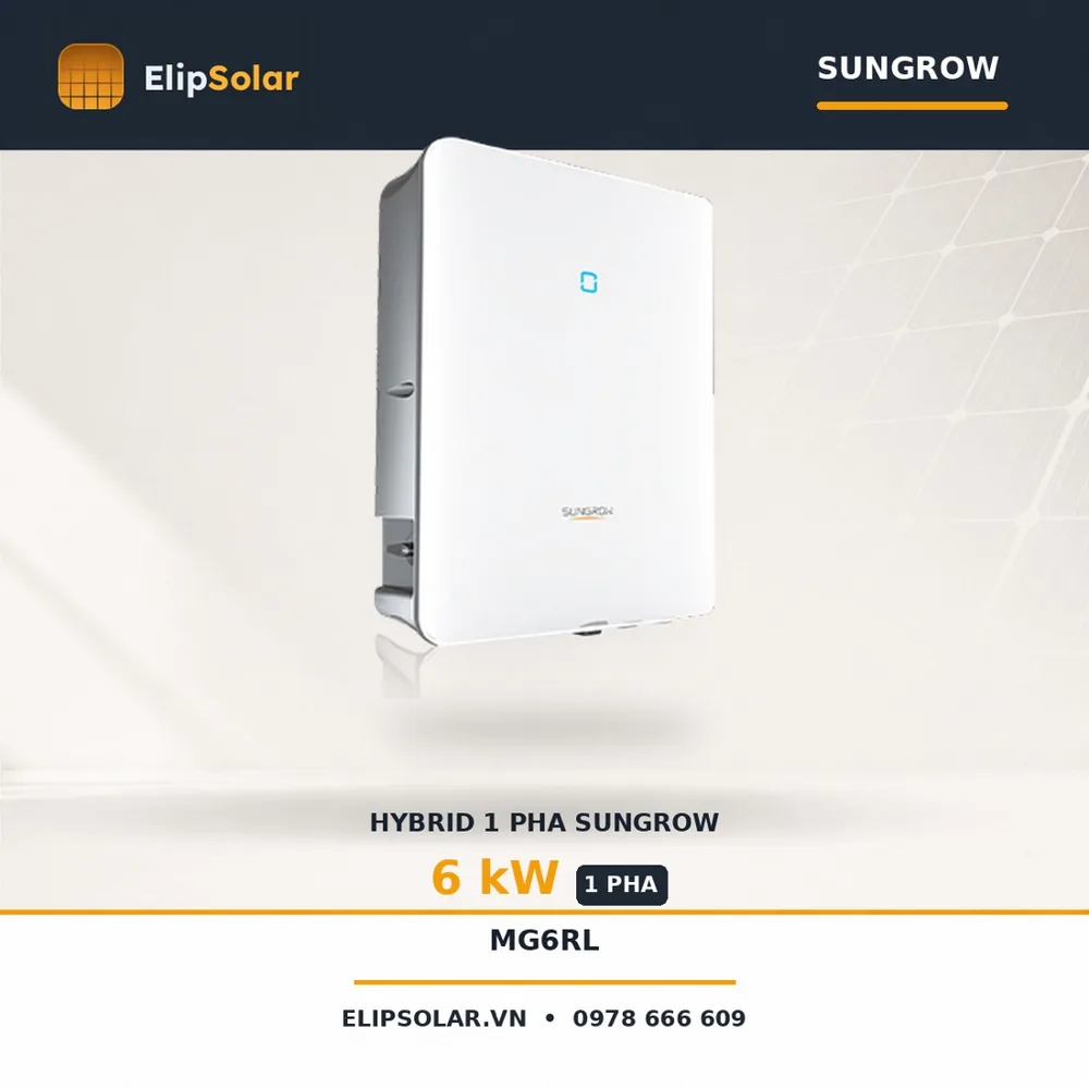 Biến tần Hybrid Sungrow 6kW MG6RL — ảnh 1