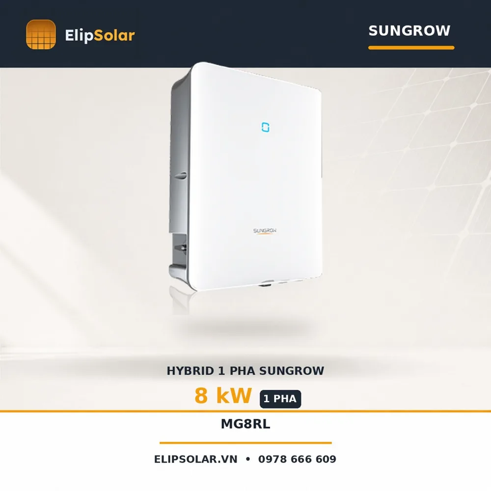 Biến tần Hybrid Sungrow 8kW MG8RL — ảnh 1