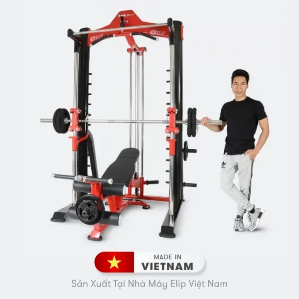 Máy tập tạ đa năng Elip iRon 10 — ảnh 1