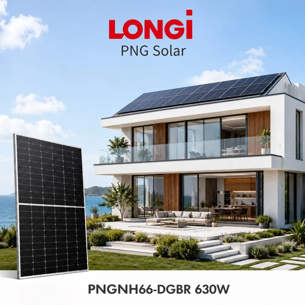 PNG Solar 630W N-Type TOPCon Bifacial — ảnh 1