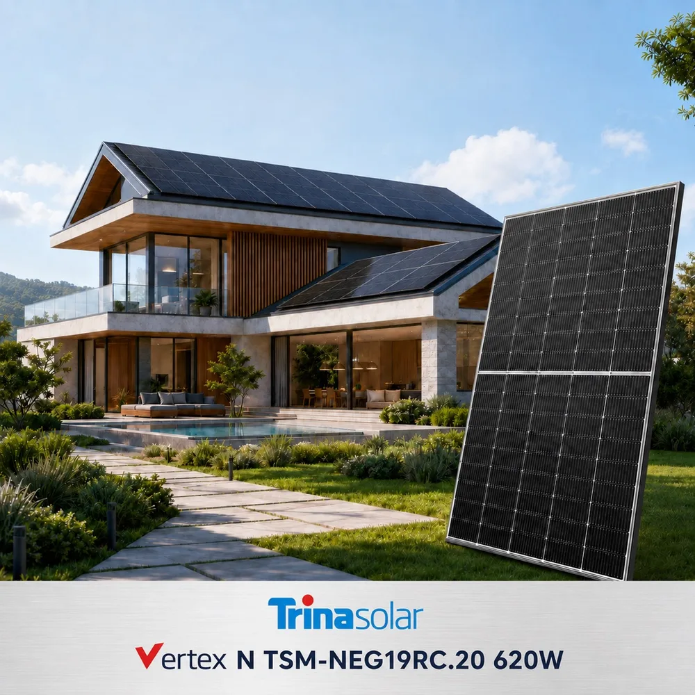 Trina Solar Vertex N 620W Bifacial Dual Glass — ảnh 1